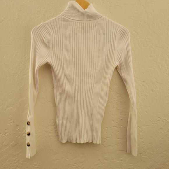 Anthropologie Ribbed Turtleneck Size Small - Picture 2 of 8